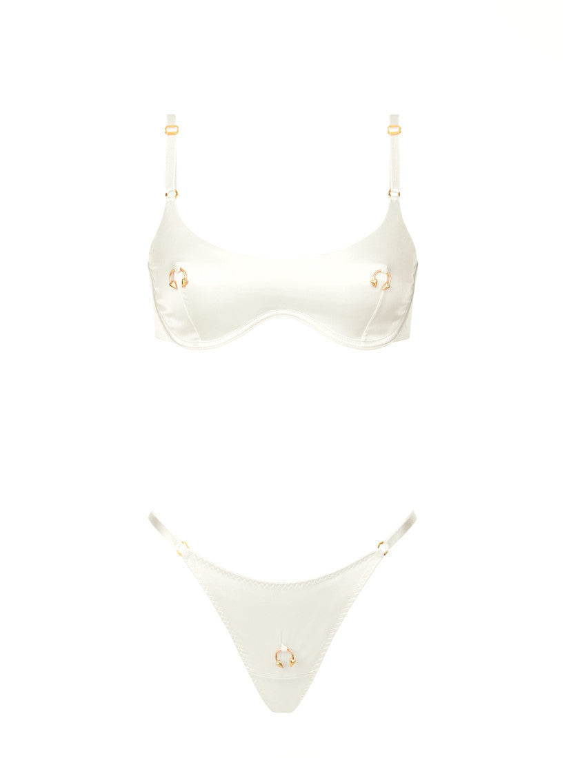 PIRSING SET WHITE