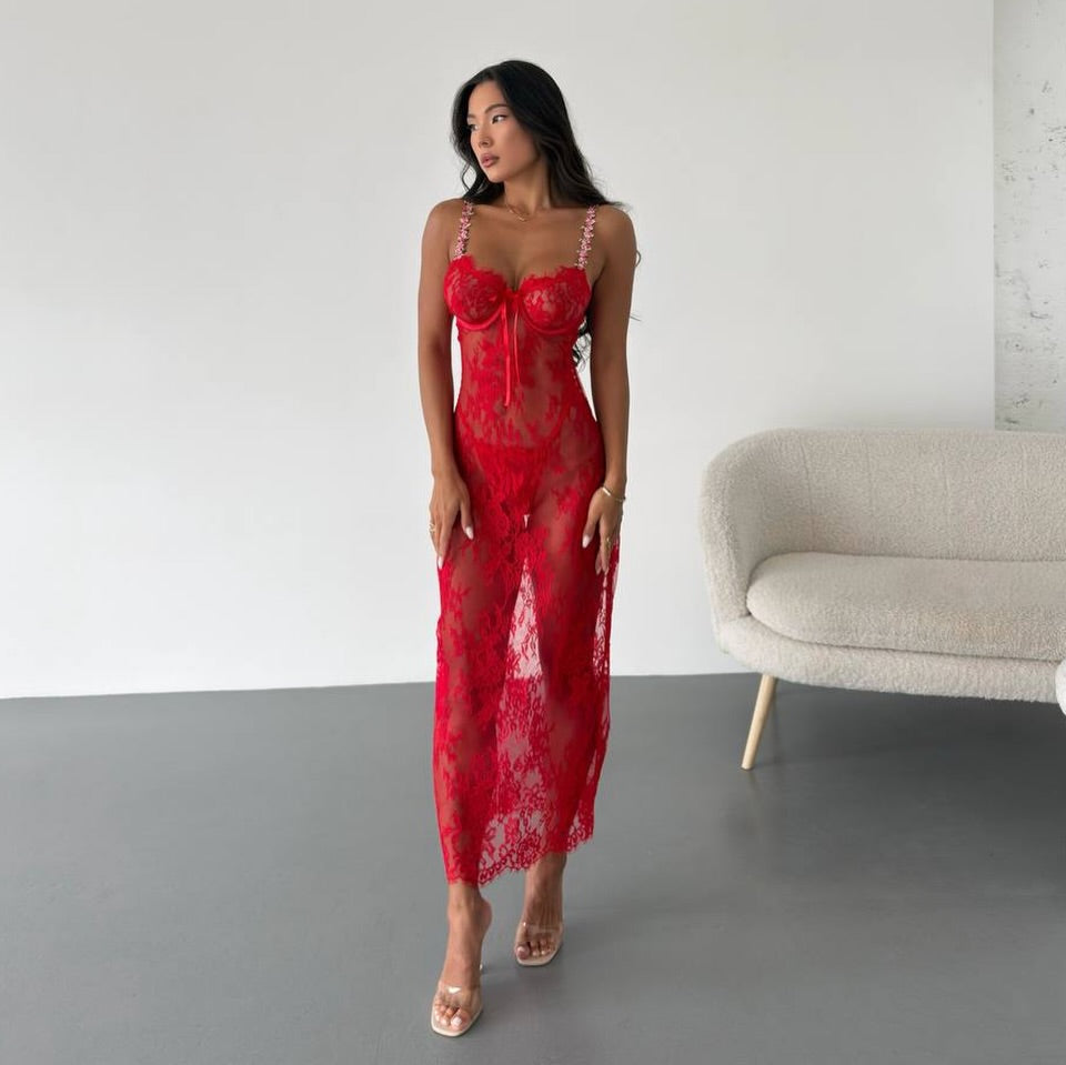 IMPERIA DRESS RED