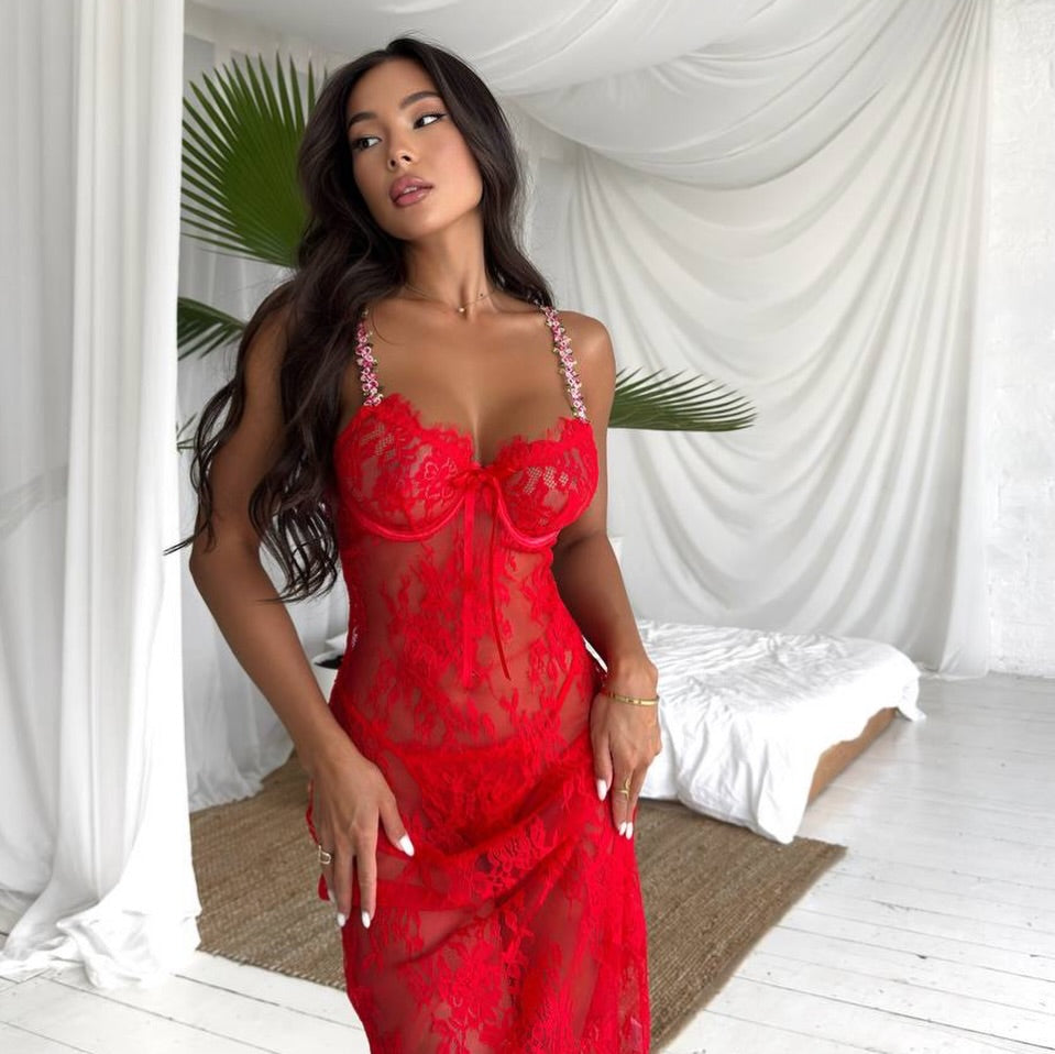 IMPERIA DRESS RED